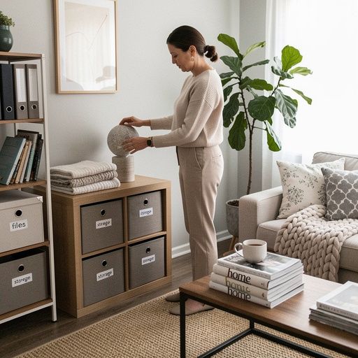 シンプルなデザインのバスルームオーガナイザーが並んだ画像